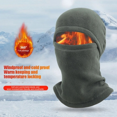 Face Cover Cycling Tactical Mask Full Face Mask Ski Mask Windproof Thermal Fleece Balaclava Hat Ski Snowboard Hat Cap COD [2001234]