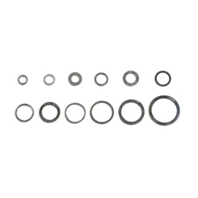 280/Pcs Aluminum Flat Washer Gasket Set M5/6/8/10/12/14/16/20 Flat Ring COD [1986709]