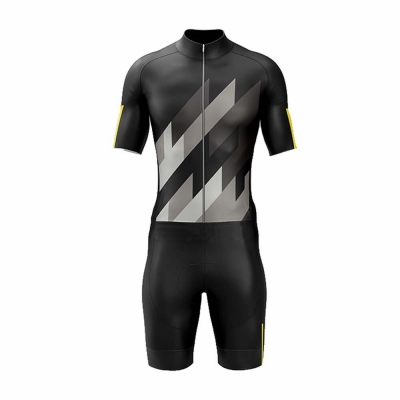 TENGOO Cycling Jersey Set Short Sleeve Jersey + Cycling Shorts With Seat Padding Made of Breathable Quick-Drying Sun Protection Fabric for Bicycle Road Bike MTB [2008629]