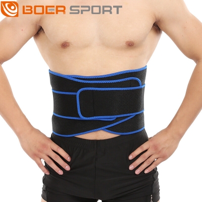 BOER Fitness Back Support Belt Comfortable Easy to Adjust Anti-Strain for Lifting Cycling Sports COD [2003862]