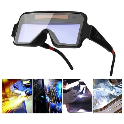 Automatic Darkening Dimming Welding Glasses Anti-glare Argon Arc Welding Glasses Welder Eye Protection Goggles Tools COD [1977161]