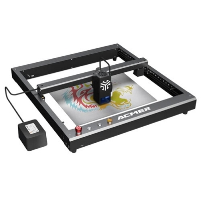 ACMER P2 33W Laser Engraver Cutter Engraving at 24000mm/min Cut 25mm Acrylic iOS Android App Control No DIY No Installation COD [2008785]