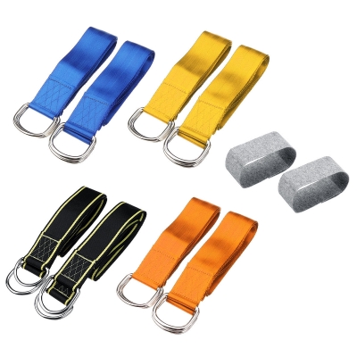 150cm Tree Nylon Swing Sling Hanging Strap Kit Adjustable Length Hammock Rope with Hooks COD [1556536]