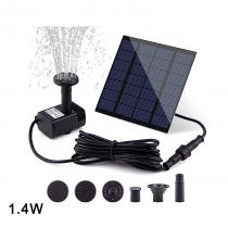 6V 2W / 7V 1.4W 1705L/H DC Pump Solar Swimming Pool Landscane Fountain Aquarium Submersible, Rockery Fountain Garden Solar Pumps COD