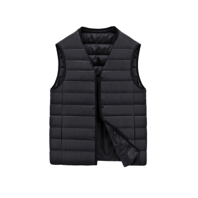 USB Charging Black Heating Vest 3 Gear Temperature Adjustable Indoor Outdoor Skiing Winter Warmth Vest COD [1605384]