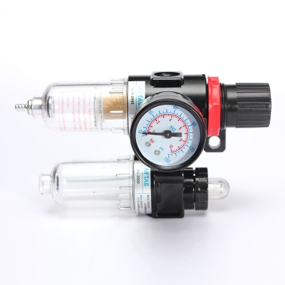 1/4 Inch Air Pressure Regulator Water Separator Trap Filter Airbrush Compressor COD [1732913]