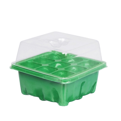 9 Holes Plastic Planting Box Set Nursery Pot Plant Grow Garden Germination Kit COD [1726130]