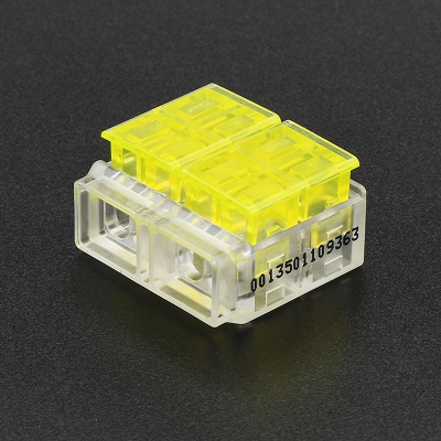 4Pin Wire Connector Flame Retardant Terminal Block Electric Cable Connector COD [1287224]