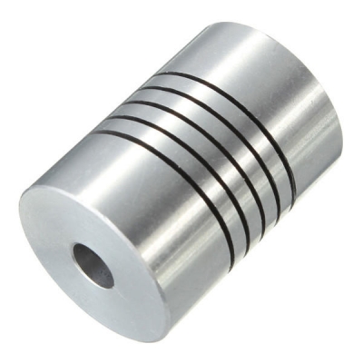 Flexible Shaft Coupling OD18mmx25mm CNC Stepper Motor Coupler Connector 6.35 To 8mm COD [983587]