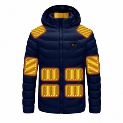 19 Areas Heated Jacket for Men Women Winter Warm USB Heating Jacket 4 Switches 3 Gear Temperature Control Outdoor Sportwear Coat COD [1978018]