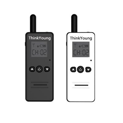 THINKYOUNG T8 45g Mini Ultra Thin Handheld Radio Walkie Talkie Hotel Driving Civilian Interphone Intercom COD [1617300]