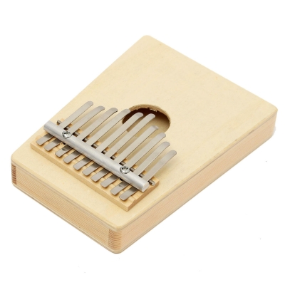 10 Tone Red/Natural Color Portable Wood Kalimba Thumb Piano Finger Percussion COD [1510273]