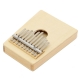 10 Tone Red/Natural Color Portable Wood Kalimba Thumb Piano Finger Percussion COD