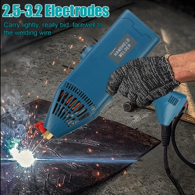 5500W ARC Welding Machine Handheld Electric Welding Tools with Ground Wire Metal Clip 220V EU Plug COD [1901484]