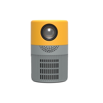 Bakeey VP3 Mini WIFI Projector Wireless Mirroring 480P 1080P Supported LCD Cinema Portable Handheld Projection EU Plug Grayish Yellow COD [1995968]