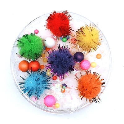 100ML Slime Brushed Cotton Mud Christmas Balls Silk Mud Plasticine Clay Toys [1400812]