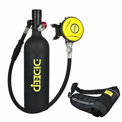 DIDEEP X4000Pro 1L Scuba Diving Tank Oxygen Diving Cylinder Equipment Air Cylinder Underwater Diving COD [1983135]