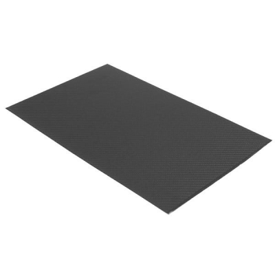 420x250x0.4mm Carbon Fiber Plate Black 3K Twill Matte Panel Sheet Board COD [1228980]