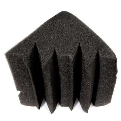 24x12x12cm Acoustic Foam Sponge Bass Trap Corner Wall Studio Soundproof Sound Absorption [1172738]