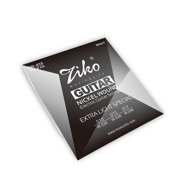 ZIKO DN-009 / DN-010 Electric Guitar Strings Smooth Handle Bright Sound Quality for Guitar Players COD [1864660]