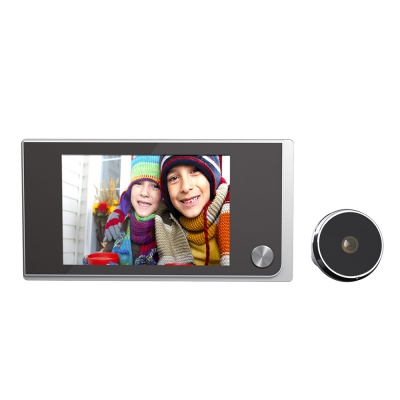 Digital LCD Peephole Viewer High-definition Photo Visual Monitoring Door Bell Cat Eye Camera Doorbell Cameras Outdoor Video Doordell COD [1986077]