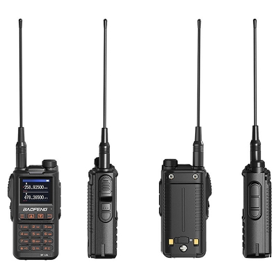 Baofeng BF-18L Tri-Band High Power Walkie Talkie Long Range Type-C Charging UHF VHF Wireless Frequency Ham Two Way Radio COD [2006857]