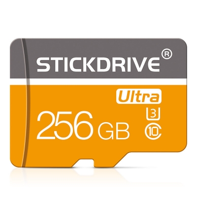 Stickdrive 256GB TF Memory Card Class 10 High Speed Micro SD Card Flash Card Smart Card for Phone Camera Driving Recorder COD [1992244]