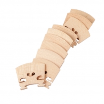 10PCS NAOMI Violin Bridge Violin Bridge For Violin Maple Wood Bridge Parts Accessories New Set COD