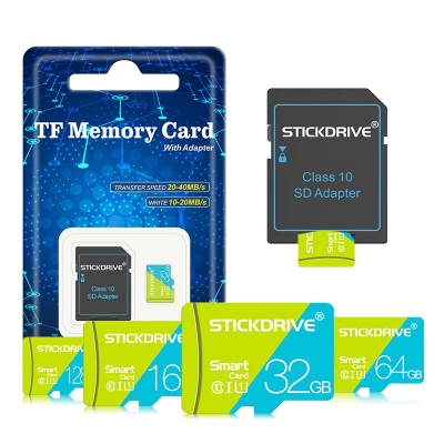 Stickdrive Class 10 High Speed TF Memory Card 64GB 128GB 256GB Micro SD Card Flash Card Smart Card for Phone Camera Driving Recorder COD [1988190]