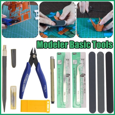 7Pcs DIY Gundam Modeler Basic Tools Set Craft Hobby Building Model Grinding For Gundam COD [1631682]