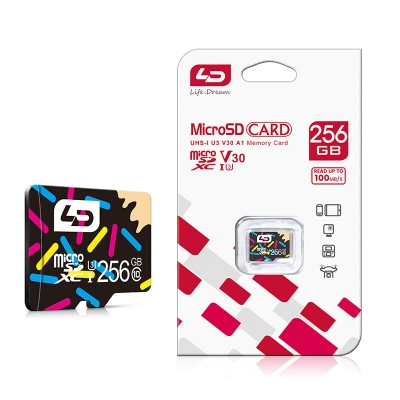 LD 256GB Memory Card High-Speed Class10 TF Card Smart Card for Driving Recorder Phone Camera COD [1995544]