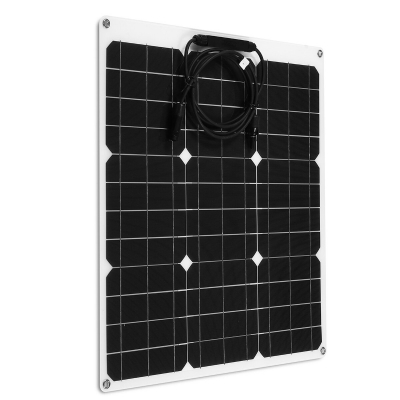 120W 18V Monocrystalline Highly Flexible Solar Panel Tile Mono Panel Waterproof COD [1708523]