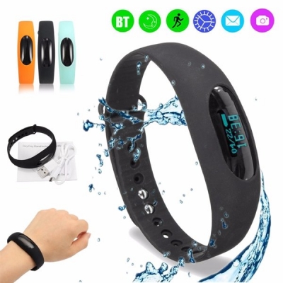 Waterproof bluetooth 4.0 Smart Bracelet Pedometer Sleep Monitor Wristband Watch Fitness Tracker COD [1069183]