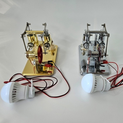 LL-008-M Parallel Bar Stirling Generator Full Metal Model COD [2004783]