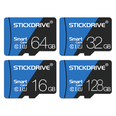 Stickdrive CLASS10 U3 U1 TF Memory Card 32G 64G 128G 256G High Speed Driving Recorder TF Card Camera Monitoring Card with SD Adapter COD [1974580]