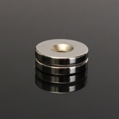 2pcs N50 30mm x 5mm Strong Round Magnets 5mm Hole Rare Earth Neodymium Magnets [981283]