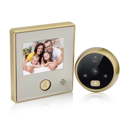 2.8Inch Digital Peephole Viewer Color Screen Smart Video Doorbell Door Camera with 160° Wide Angle Night Vision Motion Detection COD [1985340]