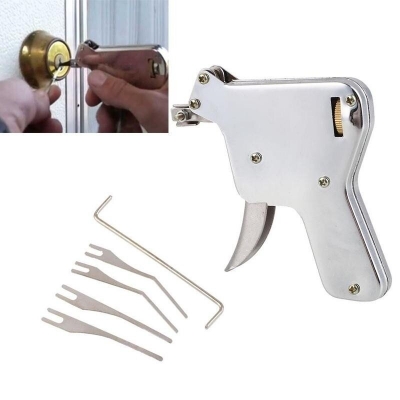 37Pcs Powerful Locksmith\'s Tools Kit Combination Lock Pick Hook and Lock Pick Tool COD [1645006]