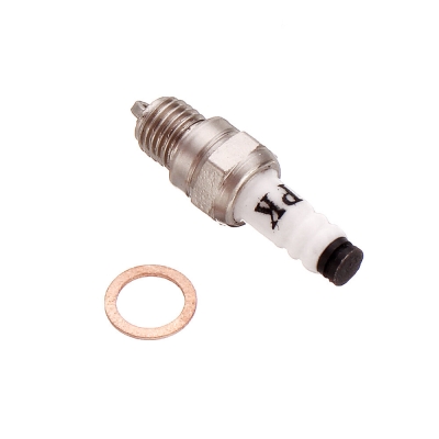 Eachine ET1, ET5, ET6, ET7, ET8, ETX Hit & Miss and ET5, ET5Pro, ET5S, EM1, EM2, EM3, EM4 Gas Engine Spare Parts Mini Spark Plug Accessories 1/4-32TPI CO [1573483]