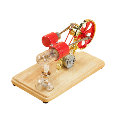 LL-009 4 Color Stirling Engine Motor Model Electricity Generator Motor Education Experiment Toy COD [1928768]