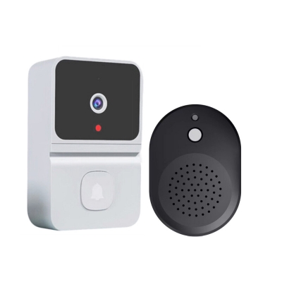 2.4G WiFi Video Doorbell Wireless HD Night Vision Remote Phone Monitoring Two-way Intercom Alarm Notification Push Motion Detection Intelligent Camera Door Bell [1977479]