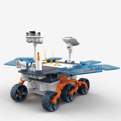 Solar Mars Rover Toys STEM DIY Toy for Kids Educational Electric Model with Solar Power Hands-on Learning and Fun Assembly COD [1989037]